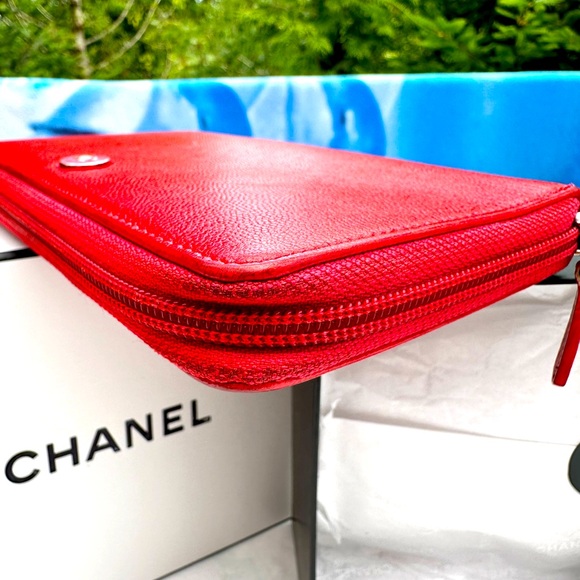 CHANEL Timeless Continental Zip Around Wallet/ Organizer ❤️❤️❤️ - Picture 15 of 16